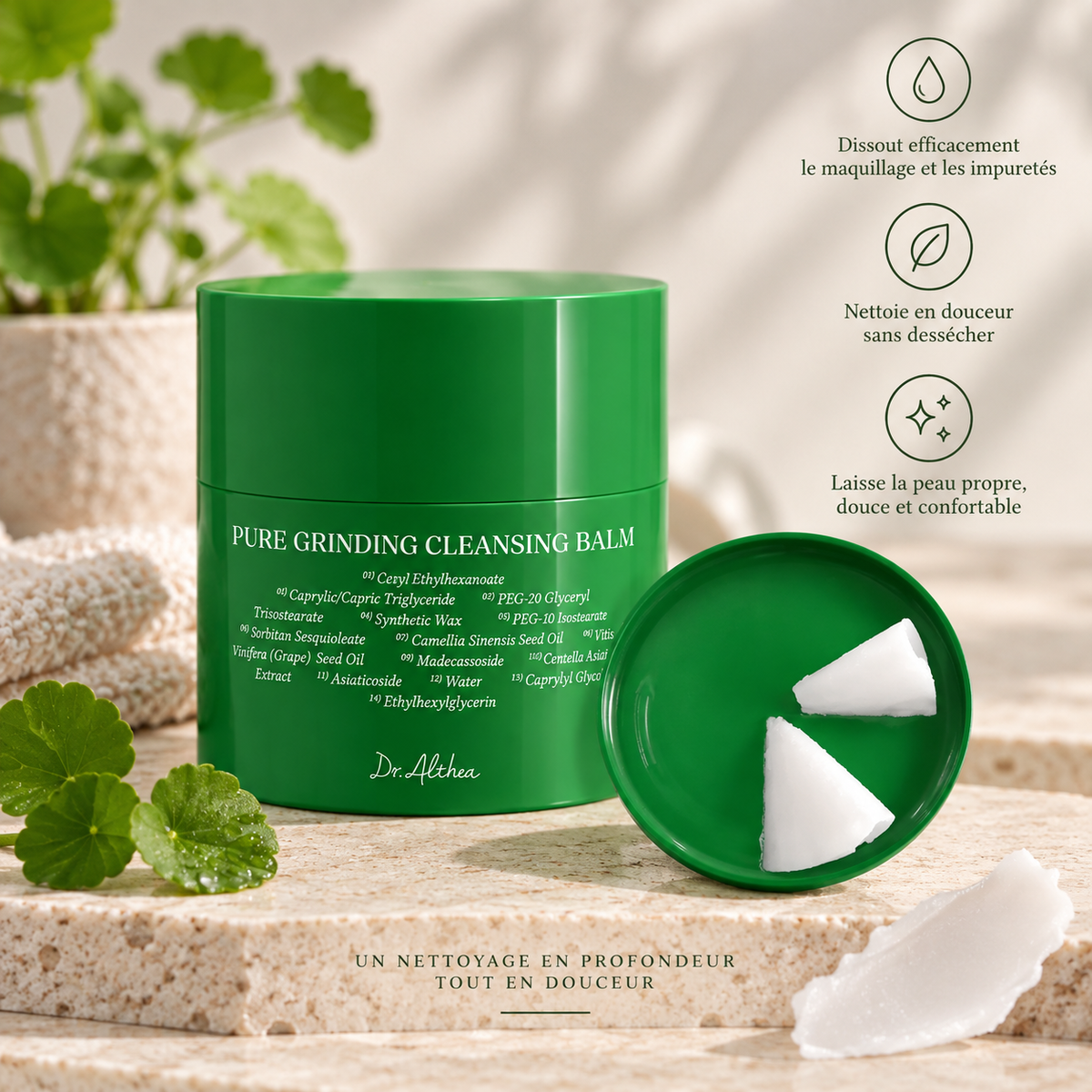 Dr. Althea – Baume Démaquillant Pure Grinding – 50 ml