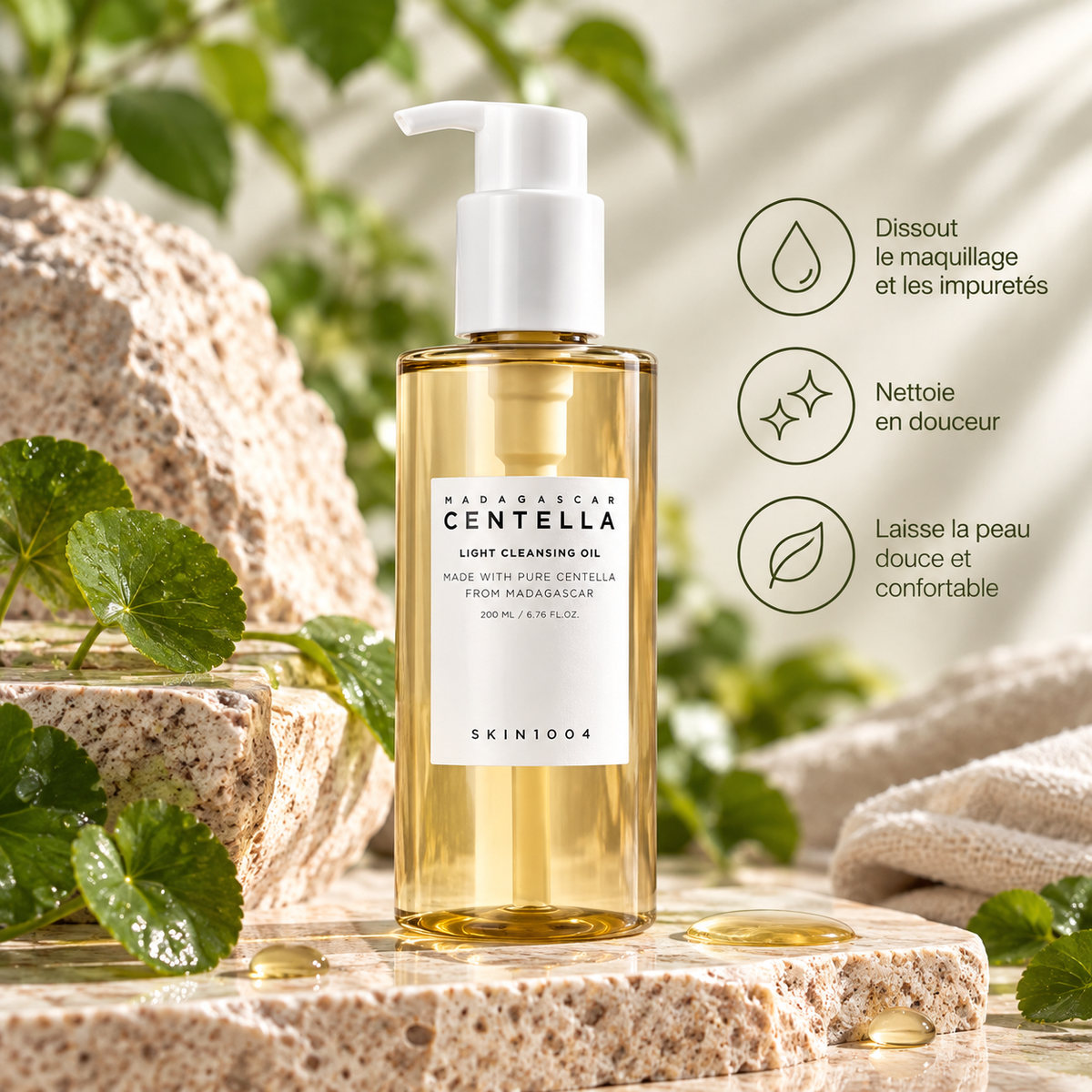 SKIN1004 – Madagascar Centella Light Cleansing Oil – 200 ml