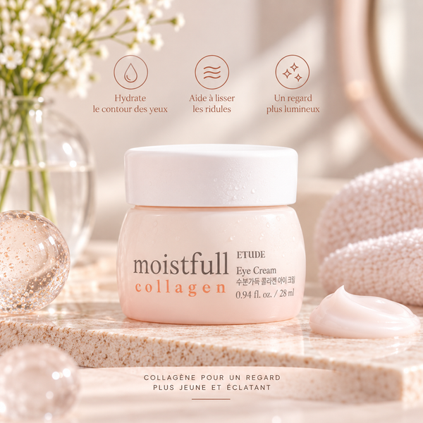 ETUDE – Crème Contour des Yeux au Collagène – 28 ml