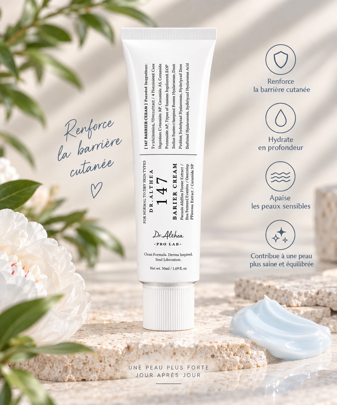Dr. Althea – Crème Réparatrice 147 Barrier Cream – 50 ml
