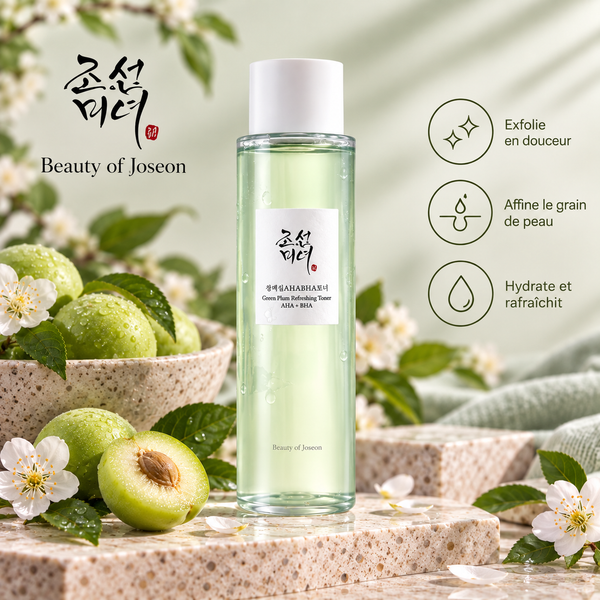 Beauty of Joseon - Tonique rafraîchissant à la prune verte AHA + BHA