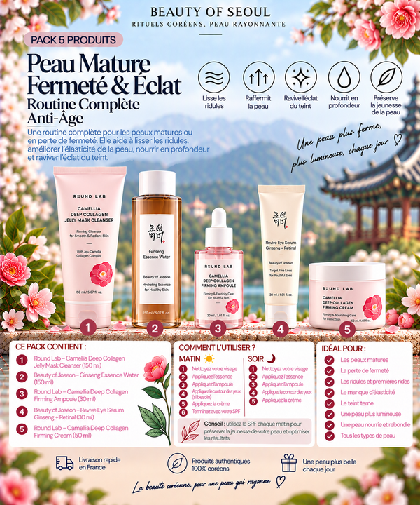 Pack peau mature 5 produits