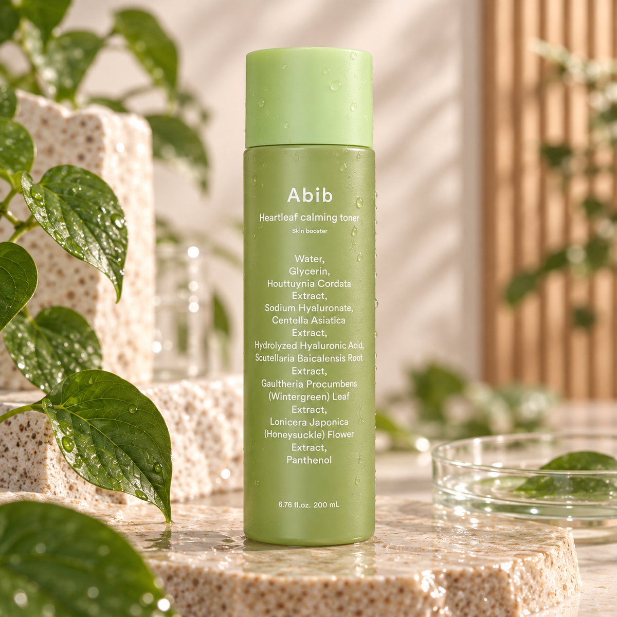 Abib – Toner Apaisant Heartleaf Skin Booster – 200 ml